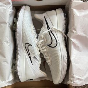 Nike White and Black Athletic Shoes